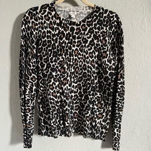 Leopard Crewneck Sweater